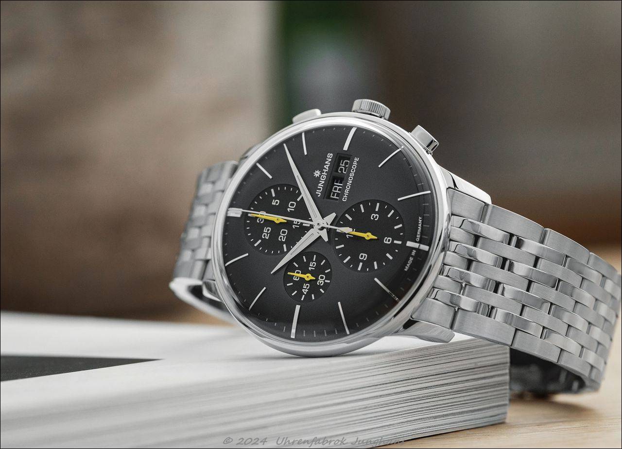 Junghans: Die neue Meister Chronoscope mit Stahlband