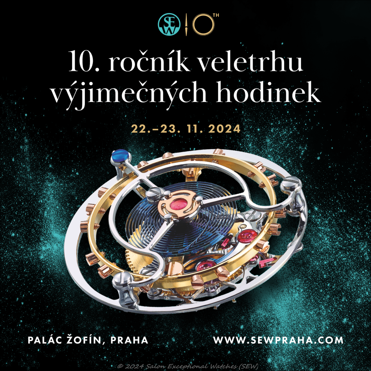 10th Salon of Exceptional Watches (SEW) in Prag