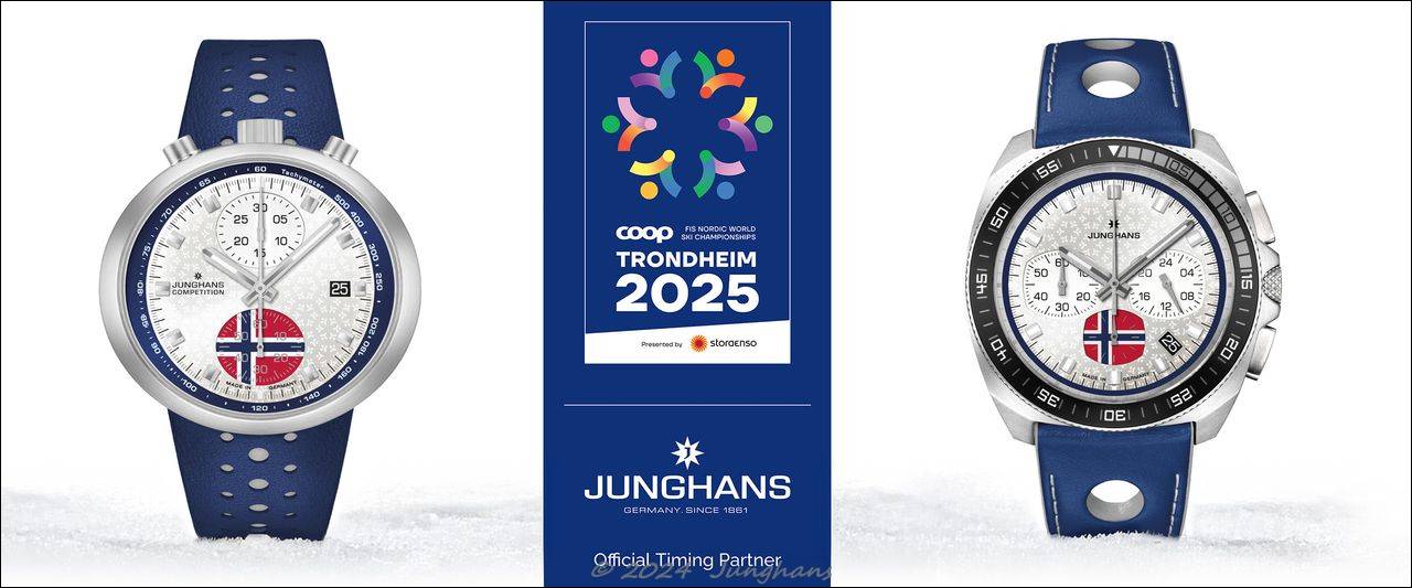 Junghans: Limitierte Editionsmodelle zu den FIS Nordic Ski World Championships 2025